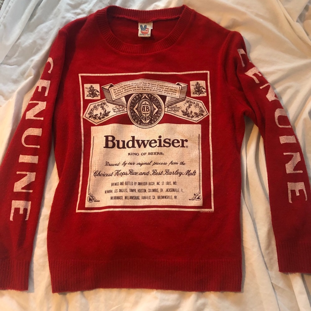 Budweiser Sweater